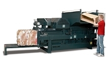 Bramidan HC40 Horizontal Baler supplied by Kenburn